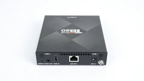 Hella Smooth Full Color Led Display Controller And Plug And Play Multimedia Player With Seamless Cloud Sync And Zero Lag Handling For Retail Screens, rear view ports.
