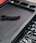 Pry Bar Wrench Adaptor Head For Half Inch Drive Crowbar Adapter Open End Wrench Pro Grade Hardened Steel on toolkit tray