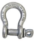 Heavy Duty Anchor Shackle Workhorse 3/4 Inch Screw Pin, 14,000 Lbs WLL, Alloy Steel Construction, Silver Finish