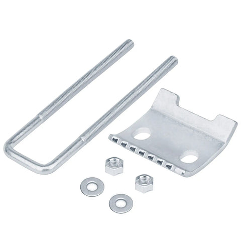 Eight Pack Of Square U Bolts For Two Inch Boat Trailer Tube With Electrogalvanized Finish Three Eighths Inch Diameter U bolt and parts