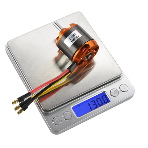 D3542 1450KV Brushless Multicopter Outrunner Motor For Mini Quadcopters RC Planes And Helis With High Torque on scale