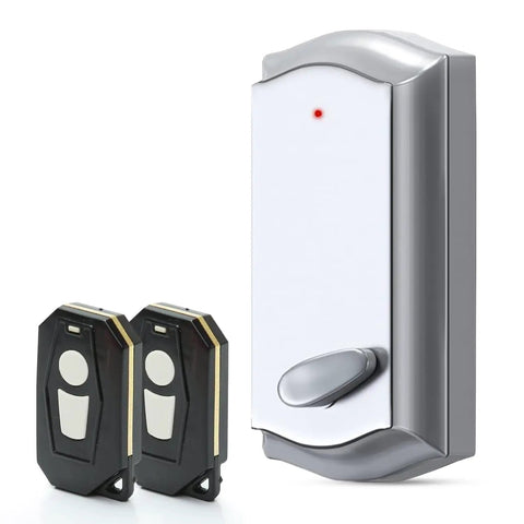 Smart Remote Door Lock Upgrade For Existing Deadbolt With 30 Second Tool Free Install, Automatic Keyless Entry, Conversion Kit And Two Wireless Remotes