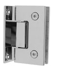 Tough Stainless Steel Frameless Shower Glass Door Hinge With 90 Degree Opening Built To Last, wall mount, rust resistant, heavy duty