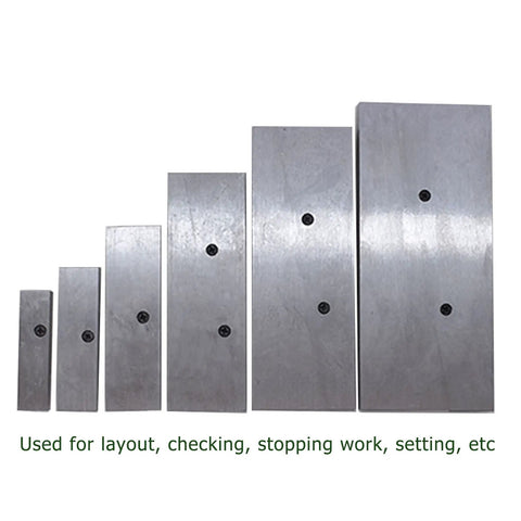 Six Piece Adjustable Parallel Set From 3/8 To 2-1/4 Inch With Pro Grade 0.0004 Inch Parallelism, 40Cr Alloy Steel Parallels Block Set For Milling And Setup, Heavy Duty Machining Tooling For Next Level Accuracy