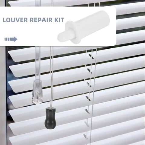 Spring Loaded Shutter Pins Repair Kit, 80 Pcs White Plastic Replacement Clips For Window Shutters, Cabinets And Doors, Easy Install, Durable Fasteners For Home, Office, And Shop. White louver repair pin on window shutters.