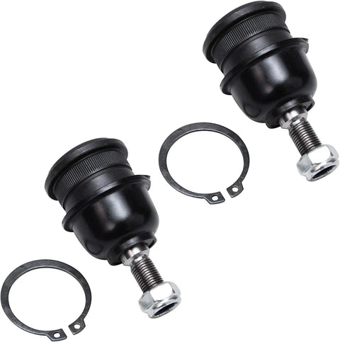 Hyundai Accent Front End Suspension Kit With Front Lower Ball Joints Sway Bar Links And Inner Outer Tie Rod Ends Boots Replacement For 2000 2005 Model Years, two ball joints
