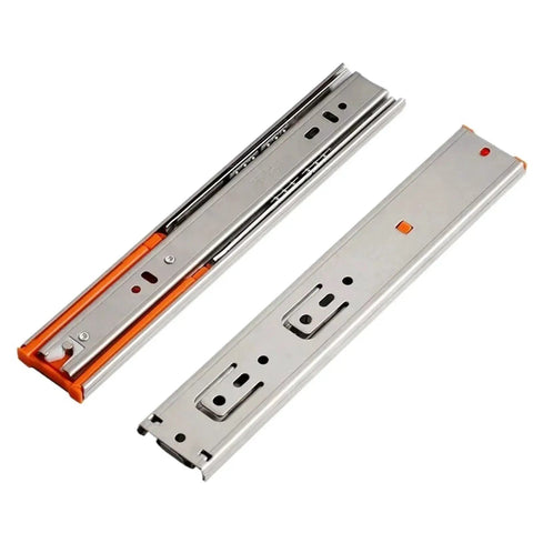 Stainless Steel Drawer Slides 10 To 20 Inches Built To Last Heavy Duty Track Rail For Smooth Quiet Glide, 2 Pack