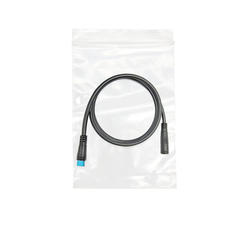 Ebike Extension Cable Waterproof 2Pin 3Pin 4Pin 5Pin 6Pin Double Ended Male To Female Connector For Throttle Brake Display Light Signal Lights DIY Install