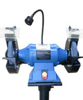 10 Inch High Output Bench Grinder With 1800 Rpm And 1 5Hp Motor showing cast base and sealed bearings for smooth operation.