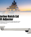 Stainless Steel 316 Marine Hatch Lid Stay Adjuster 8 To 14 Inches Boat Yacht Hatch Support With Plastic Knob Beefy Heavy Duty Lid Lift