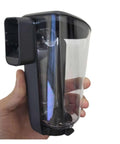 LatteGo Compatible Milk Container Replacement Glass Cup For 3200 4300 5000 Series Coffee Machines in hand
