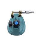 Close-up of XEODUPEAS Micron Digital Outside Micrometer 0-25/25-50/50-75/100mm gauge with adjustment knob.