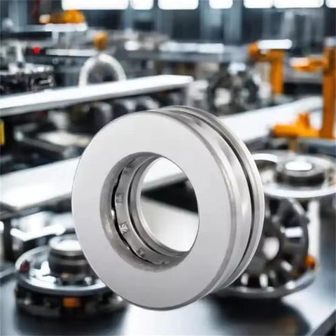 Heavy Duty Thrust Ball Bearing Set Single Direction 20mm Bore 35mm Outer Diameter 10mm Thick Chromium Steel GCr15
