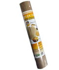 Five Pack Teflon Baking Sheets 12x16 Inch Nonstick Reusable Liners in packaging, rolled view.