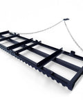 6 Foot Drag Harrow Driveway Grader Heavy Duty Tow Behind Landscape Rake with chain for ATV UTV Tractor