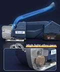 Heavy Duty Electric Strapping Machine Handheld Semi Auto Banding Tool showcasing high light alloy gear for durable performance.