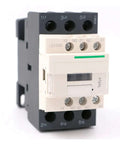 Heavy Duty AC Electromagnetic Contactor 3 Pole 3 Normally Open 25 Amp 240V Coil Built Tough Industrial Grade 3P 3NO Power Control Unit For Motor Start And Equipment Safety, front view