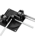 Heavy Duty Manual Rebar Bender For Steel Bars Up To 14Mm Adjustable Bending Angle Up To 200 Degrees with steel rods.
