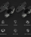Heavy Duty Sectional Sofa Connectors Twenty Pack metal interlocking alligator pins showing tight grip and durable design for couch locking.