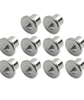 10 Piece Dowel Center Pins Set for Woodworking 6mm 8mm 10mm 12mm Dowel Centers Metal Marking Points Tenon Center Guides