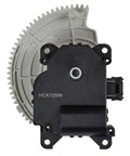 Main Hvac Blend Door Actuator For Cars Trucks with rugged plastic housing and four bolt mounts, designed for easy installation.