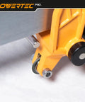 Pro Grade 22 Mm Tungsten Carbide Scoring Wheel With Black Titanium Coating For Manual Tile Cutters view of yellow base with wheel attachment.