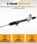 Power Steering Rack And Pinion Assembly For 1999 To 2006 Chevy Silverado 1500 And 2007 Silverado 1500 Classic 3-year service offer