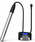 Portable 1800 Watt Immersion Water Heater For Small Pools And Tubs With Plug And Play Setup for easy heating.