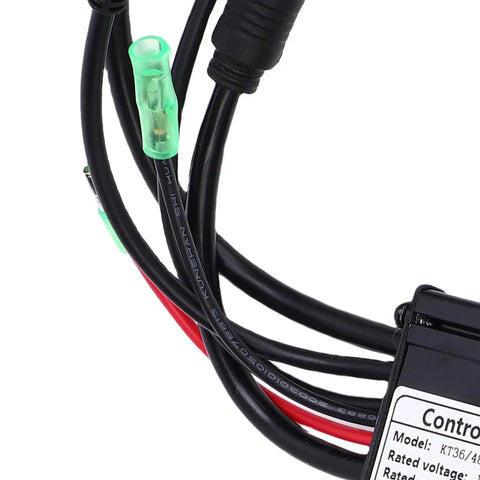 Wiring detail of Seamless Sine Wave Electric Bike Motor Controller For 250W And 350W Motors Aluminum Alloy Housing 6 Tube Design