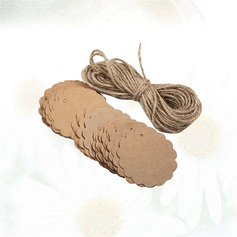 Bulk 2000 Kraft Paper Tags Round Bookmarks Blank Gift Price Hanging Cards For Jewelry And Craft Supplies Thick Manila Paper With Durable Tear Resistant Build And Smooth Double Sided Matte Writable Surface, round tags with twine