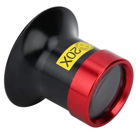 20X HD Watch Loupe Magnifier For Fine Jewelry And Horology Work Aluminum Alloy Frame