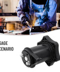 Spool Adapter Hub Kit Replacement For 195216 Damper, fits Handler 125 welding gear, heavy duty metal in use scenario.