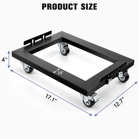 Heavy Duty Furniture Dolly With 1000 Lbs Capacity Sturdy Steel Frame Pre Assembled Moving Cart For Appliances Makes Hauling Heavy Gear A Total Breeze Straight Outta The Box Easy Setup For Any Moving Day Job