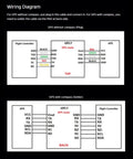 Wiring diagram for Drone GPS Power Hub That Prevents Overheating With Built In Lost Drone Alarm Buzzer Keeps GPS On All Mission Plug And Play Power Source.