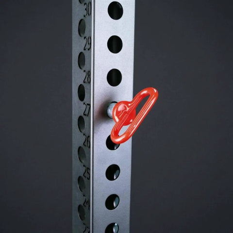 Beefy Gym Rack Pin Locking Insert Pin For Fitness Gear Galvanized Steel With T Handle Secure Quick Release Design in rack