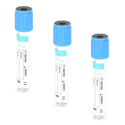 Vacuum Specimen Collection Tubes For Lab Tests And Veterinary Use 3 mL 100 Pack Wrap Packaging PET Durable Tubes
