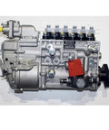 Top Shelf Heavy Duty Fuel Injection Pump For Big Rigs With Straight Plug And Play Setup And Heat Proof Performance For Knockout Smooth Shifting And Solid VG1246080097 Longevity, close-up view with components visible.