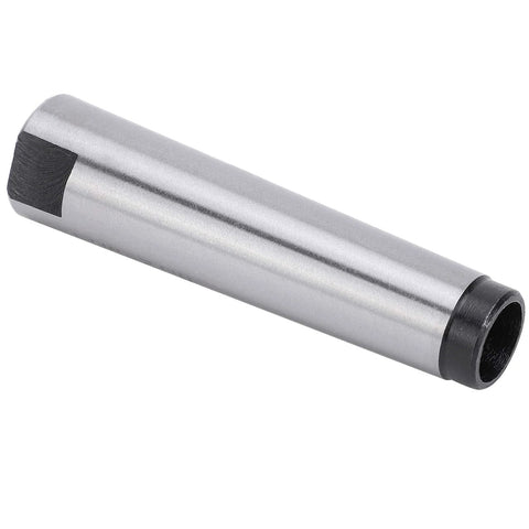 Metal MT2 to MT1 Morse taper adapter sleeve with threaded end