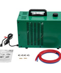 Heavy Duty Tig Welder Water Cooler System Wrc-300a 8 Gallon Tank with cables, manual, and brass fittings.