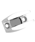 Stainless Steel Floor Bottom Guide For Sliding Glass Doors, 304 Grade Construction, Replacement Track For Shower Enclosures