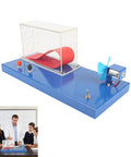 Portable Wind Tunnel Lab Kit For Wing Lift Experiments, Hands On Flight Physics Learning With Clear Airflow Patterns and Blower