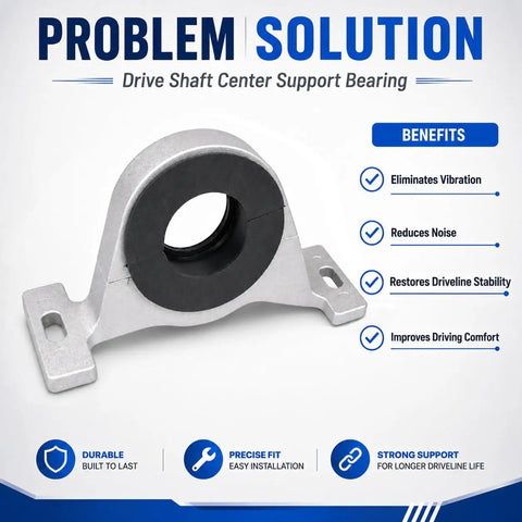 Driveshaft Center Support Bearing Replacement for 2015-2025 Dodge Charger, Challenger, Chrysler 300 - Carrier Bearing 53010735AB