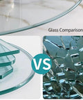 Large Tabletop Rotating Lazy Susan Turntable In Bright Yellow With Slick Silent Spin And Zero Drama Tempered Glass Build That Runs As A Sweet Kitchen Workhorse For Families - Glass comparison with tempered glass examples.