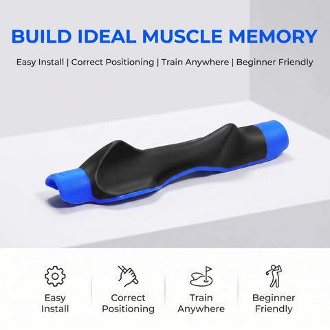 Pro Grade True Grip Trainer 2.0 Golf Grip Trainer For Right Hand shown with ergonomic design for grip posture correction.