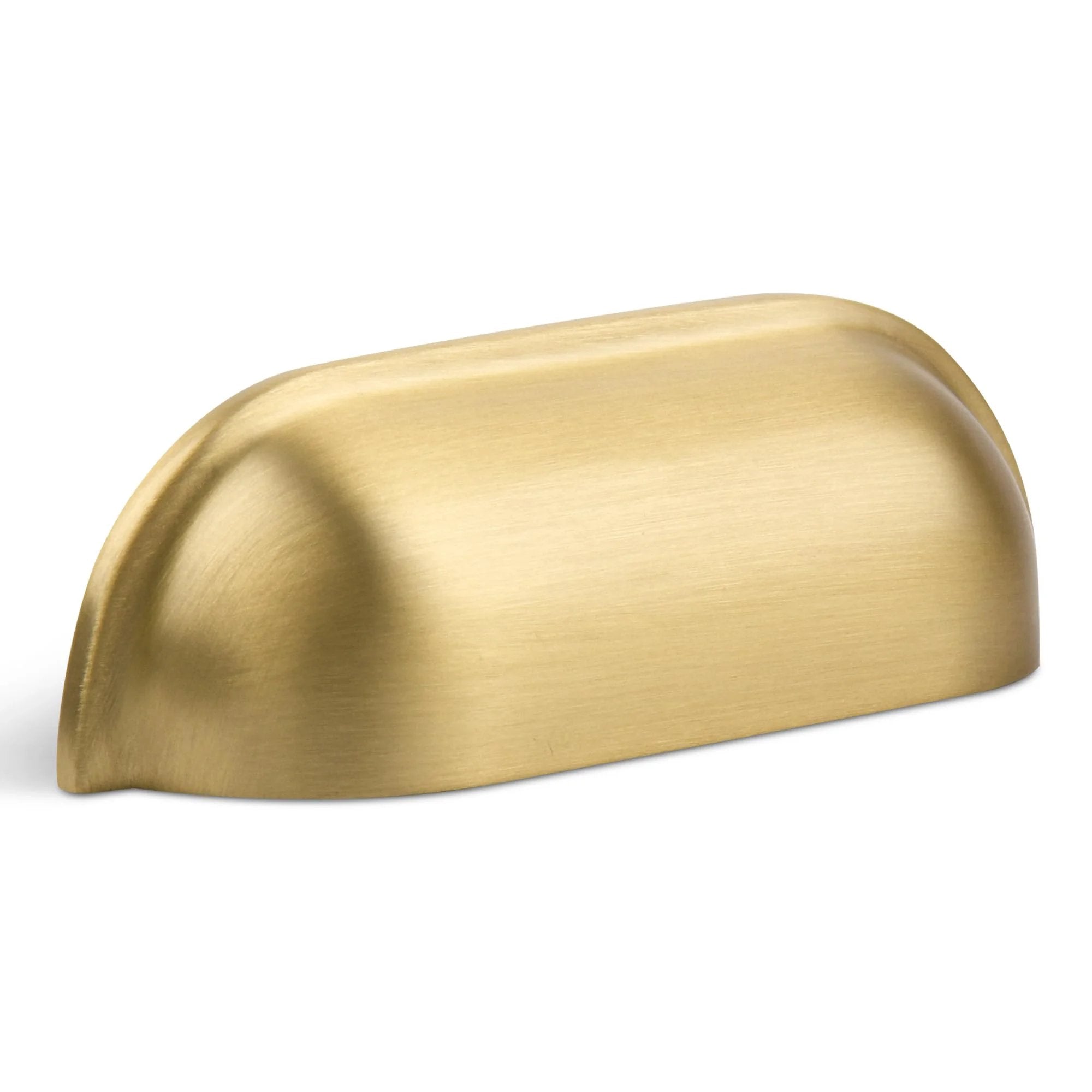 Brushed Gold Brass Drawer Pulls 2.5