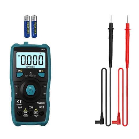 Pro Grade Digital Multimeter For Home And Car Use With AC DC Voltage And Current Tester, Transistor Tester, NCV Non Contact Voltage Meter