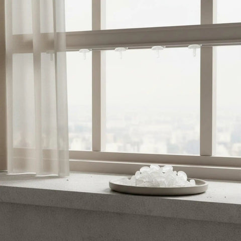 Premium Drapery Track Stoppers Keep Your Curtains Locked Down Totally Slip Free Tough Snap Install For Narrow Window Channels.