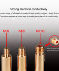 Copper Head Weld Brushes For Weld Seam Bead Polishing And Joint Cleaning Aluminum Passivation And Pickling Electrolytic Cleaning