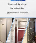 Heavy Duty Hidden Thick Door Hinges Roll Slick And Quiet On All Frames Built Solid To Take Daily Abuse On Interior And Exterior Doors Without That Annoying Squeak For Peaceful Long Term Use.