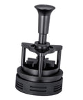 Killer Rotatable Espresso Coffee Distributor Stirrer featuring adjustable height, durable aluminum alloy, efficient for coffee grounds.